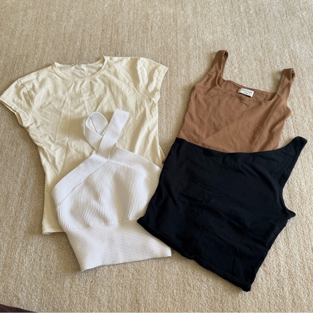 Summer Shirt Bundle- Zara, Babaton Aritzia, Abercrombie, hollister